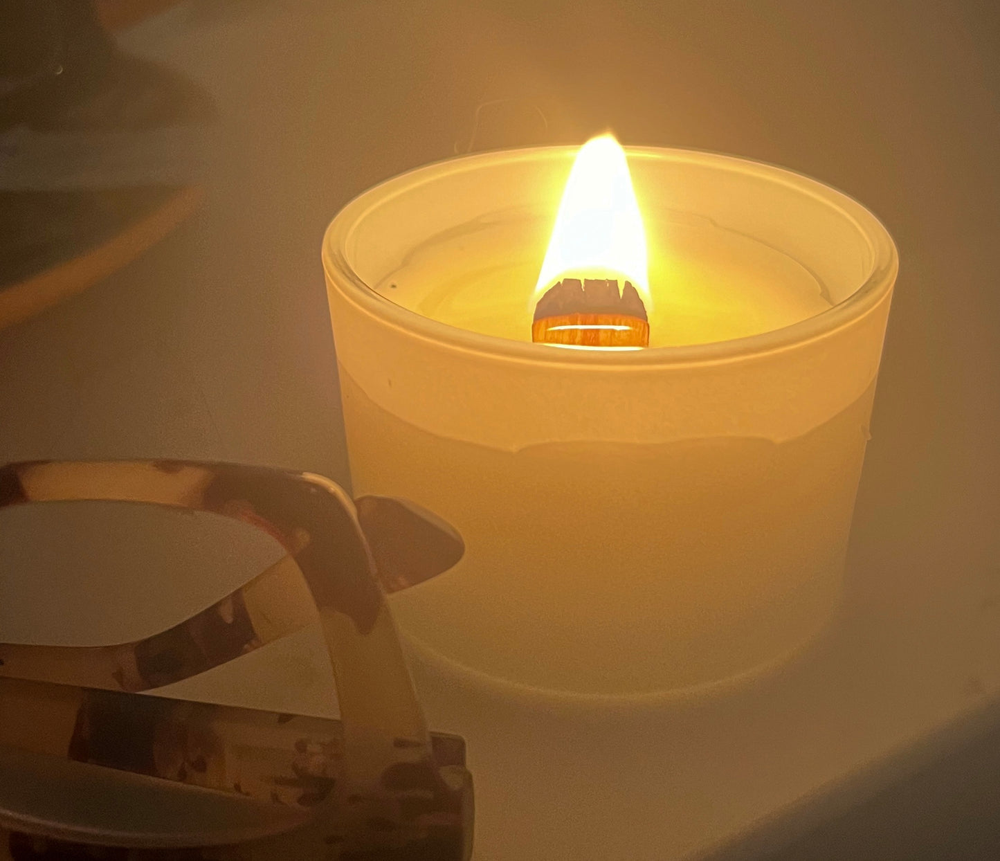 Breakfast Candle | Cozy Morning Coffee & Sweet Pastry Scent | Hand-Poured Soy Candle | 4oz Candle