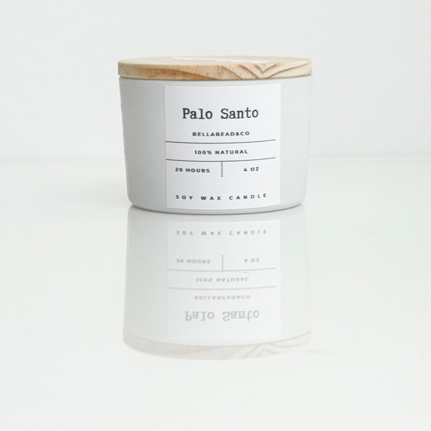 Palo Santo Candle | Cleansing Woodsy Scent | Spiritual Healing Candle| 4oz Soy Wax Candle