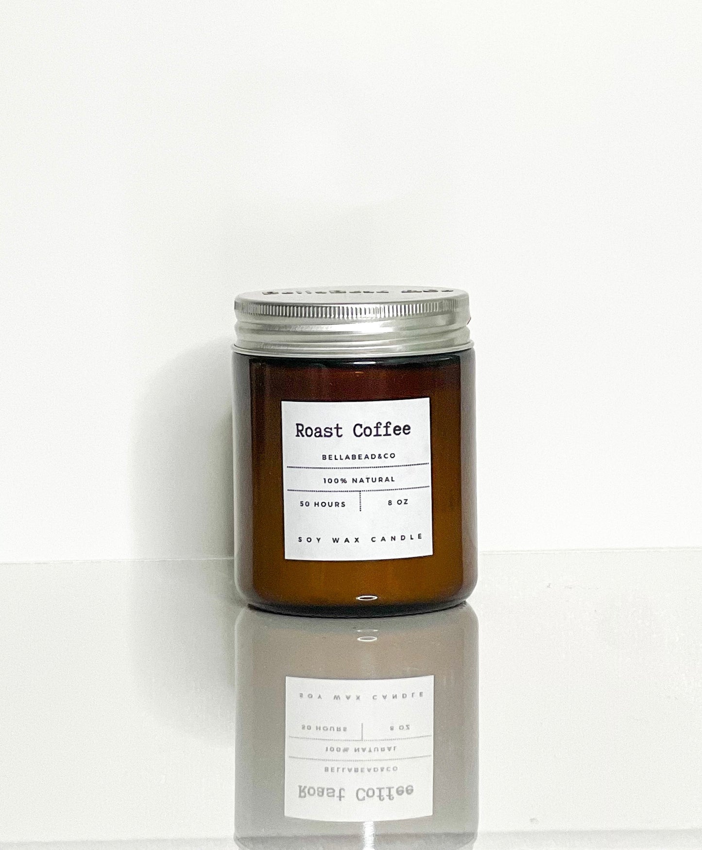 Roast Coffee 8oz Soy Wax Candle