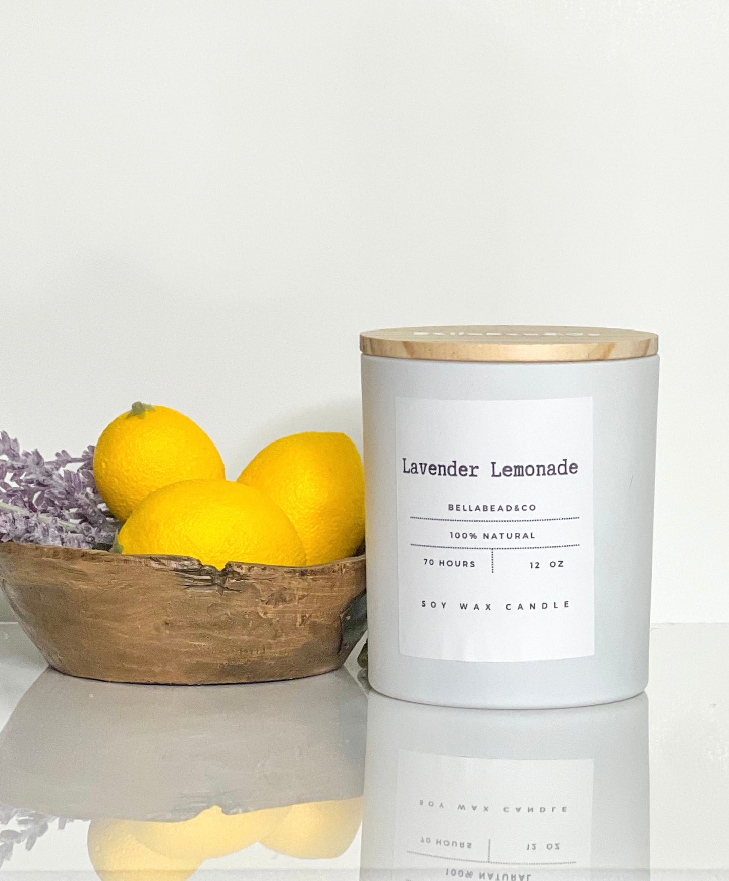 Lavender Lemonade 12oz Soy Wax Candle