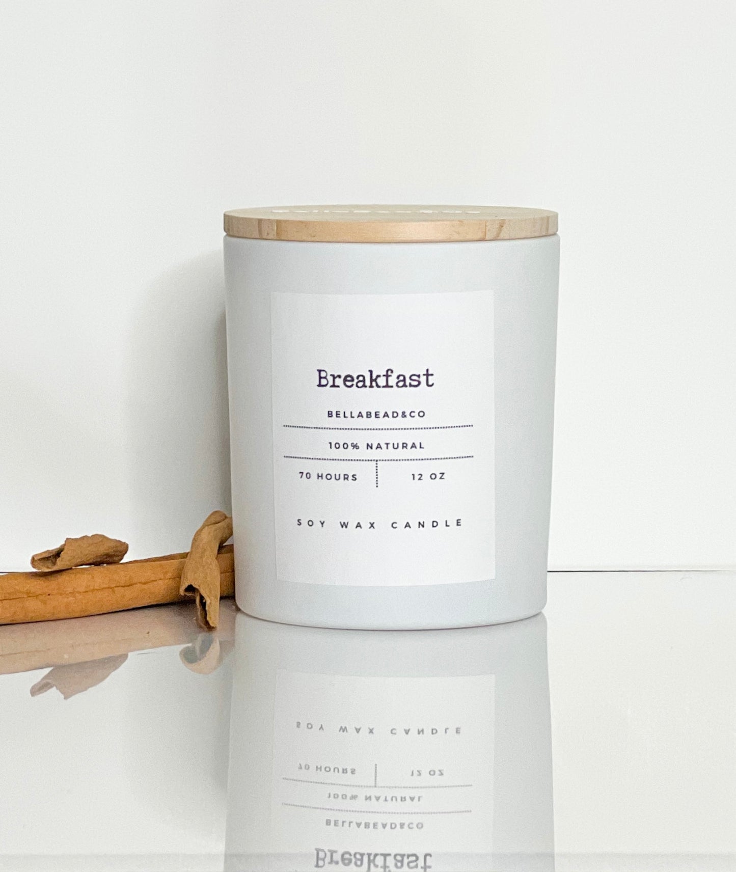 Breakfast 12oz Soy Wax Candle