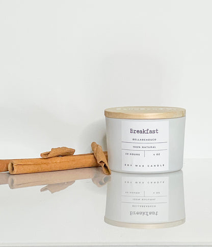 Breakfast 4oz Soy Wax Candle