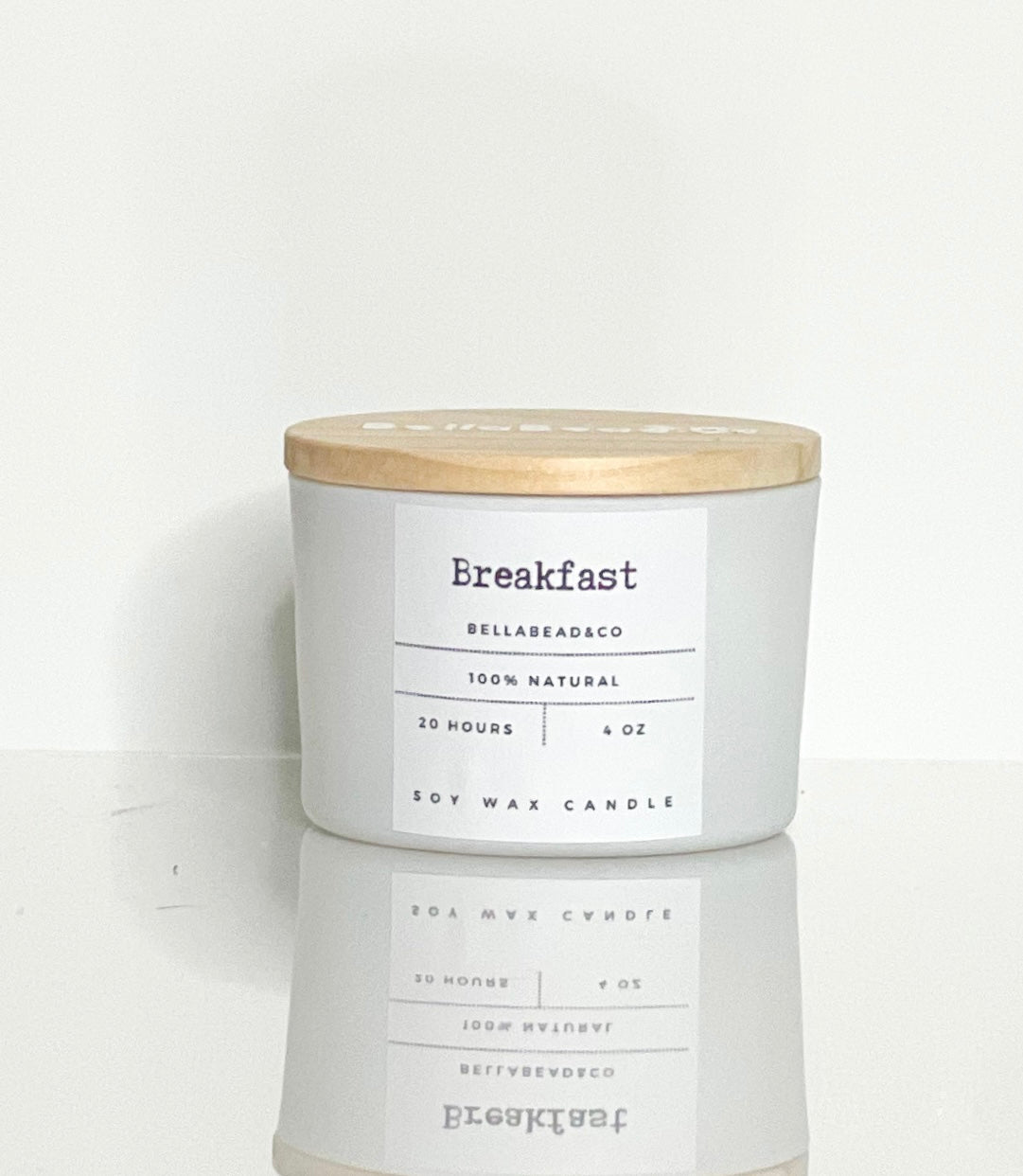 Breakfast 4oz Soy Wax Candle