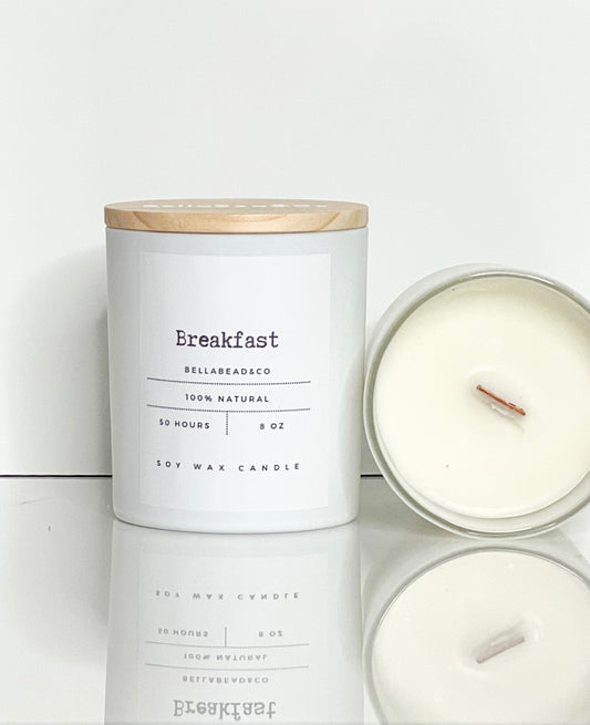 Breakfast 8oz Soy Wax Candle