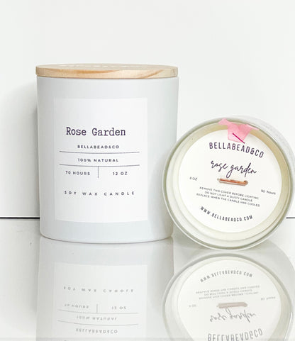 Rose Garden 12oz Soy Wax Candle