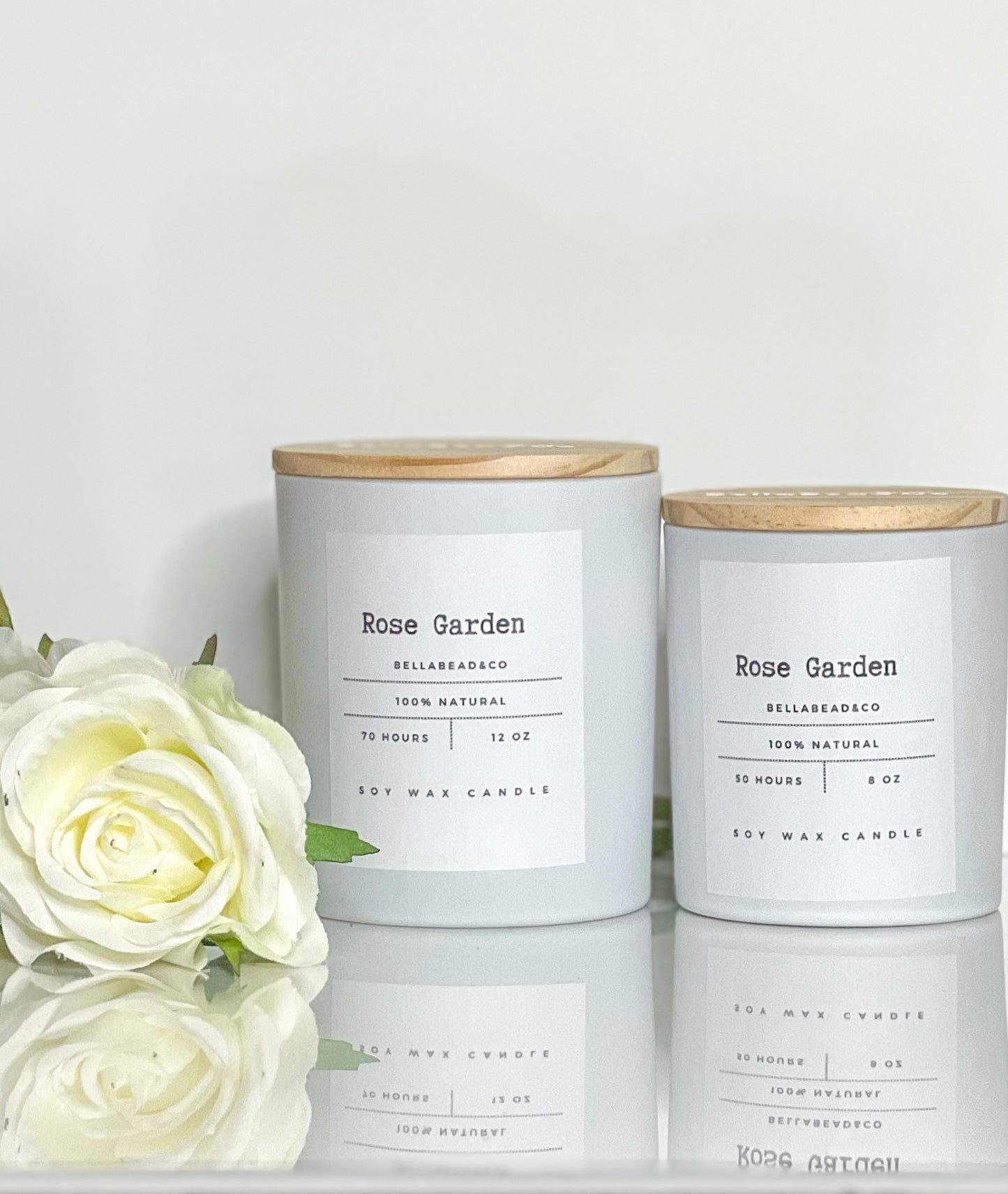 Rose Garden 8oz Soy Wax Candle