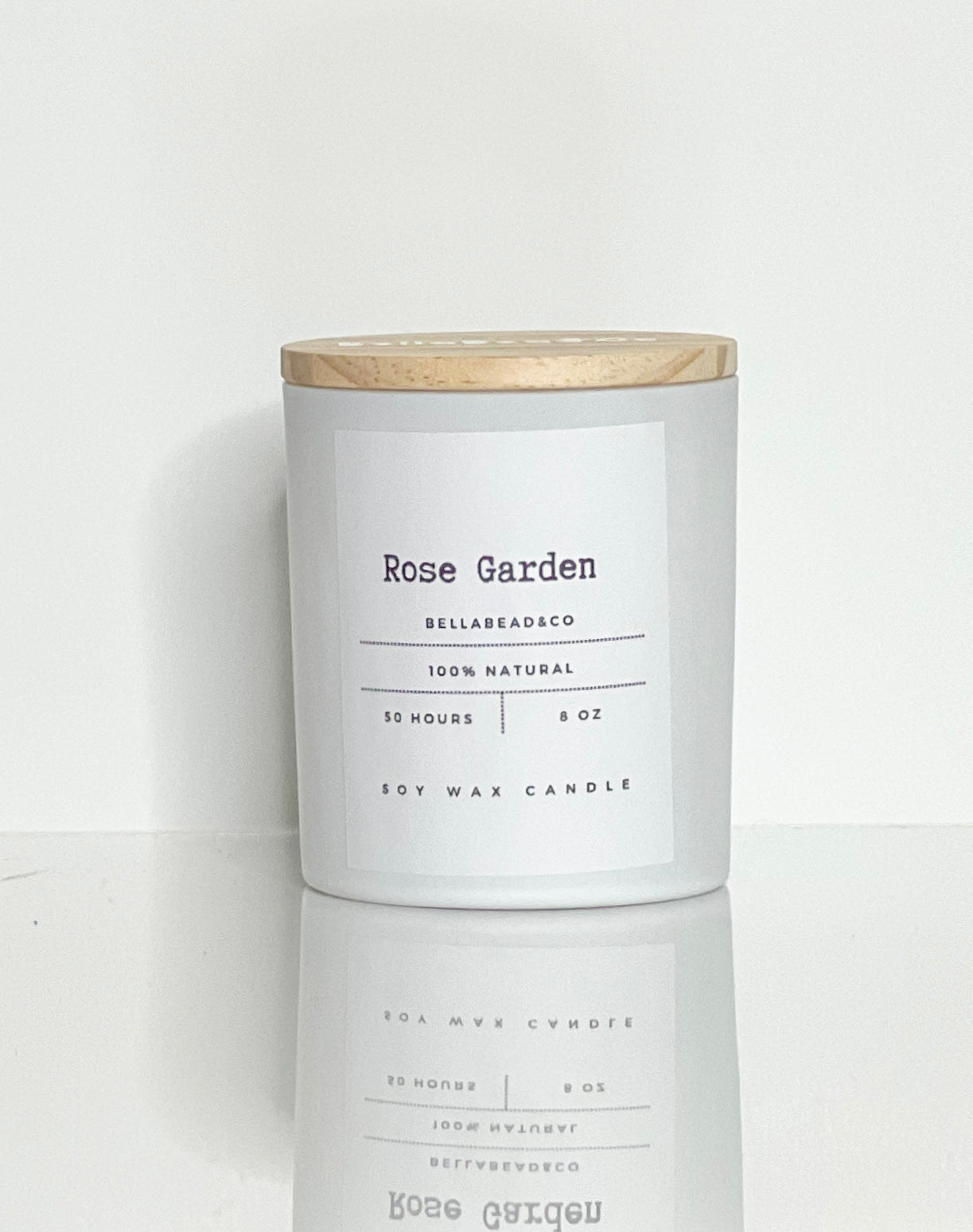 Rose Garden 8oz Soy Wax Candle