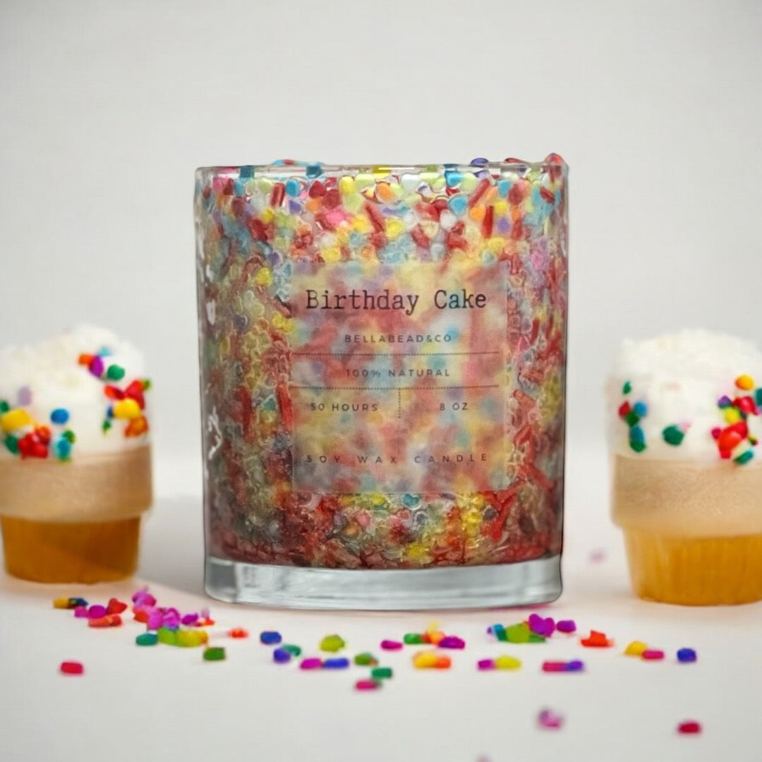 Happy Birthday 8oz Soy Wax Candle